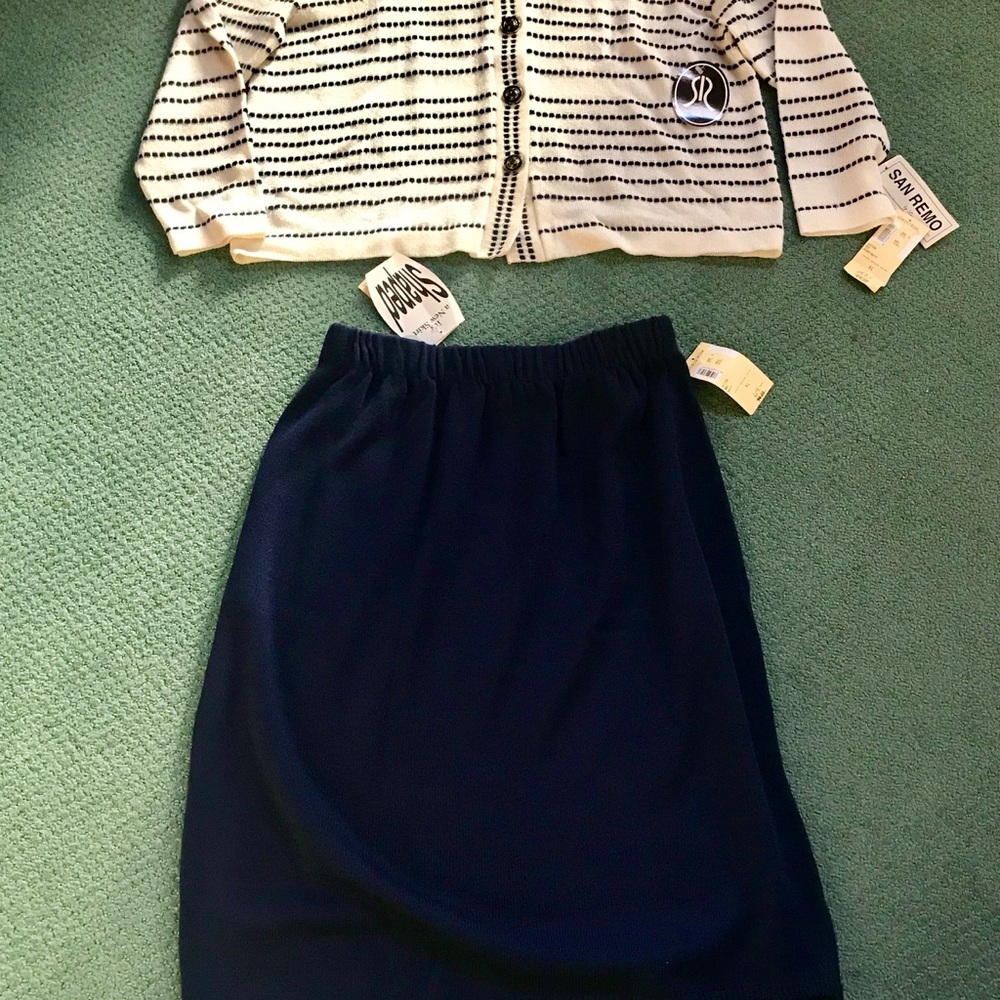 Nordstrom Vintage San Remo Knit Suit
